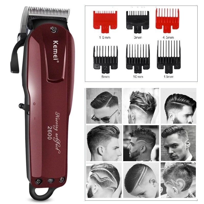 Máquina de Cortar Cabelo Profissional sem fio recarregável Keme cordless Km 2600  - 2