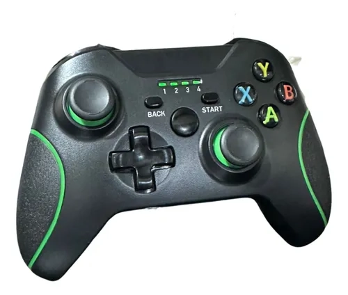 Controle Compativel Xbox One Sem Fio Usb Pc Manete Joystick - 4