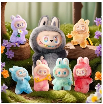 Nova Coleção Labubu V1  - Boneca de Pelúcia Sorriso, Ideal como Presente - 2