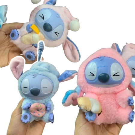 Boneco Stitch Labubu Disney Surpresa Chaveiro Warmie  - 2