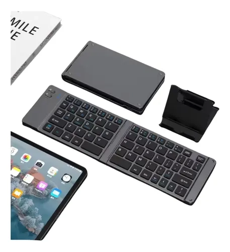 Mini Teclado Keyboard Dobrável Portátil Sem Fio Bluetooth - imagem 5