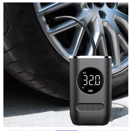 Mini Compressor Recarregável 150 Psi Usb Para Carro Moto Bik - 2