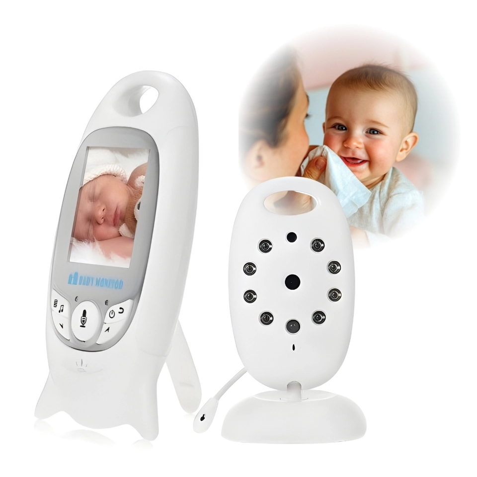Baba Eletronica Monitor Recarregavel Com Musica De Ninar - Baby Monitor - 1