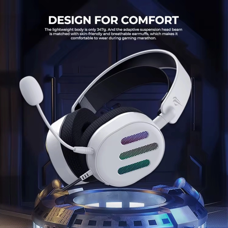 Headset Gamer Usb 7.1 Kaidi Kd-g32 Branco - 3