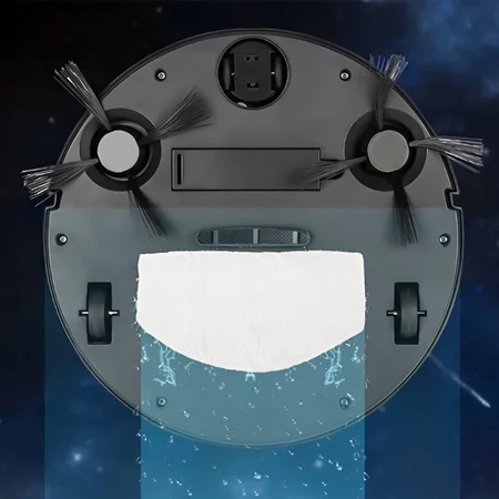 Robô Varredora/Aspirador De Pó Automática 3 Em 1 Limpeza Doméstica Robótico Inteligente E Silencioso - 6