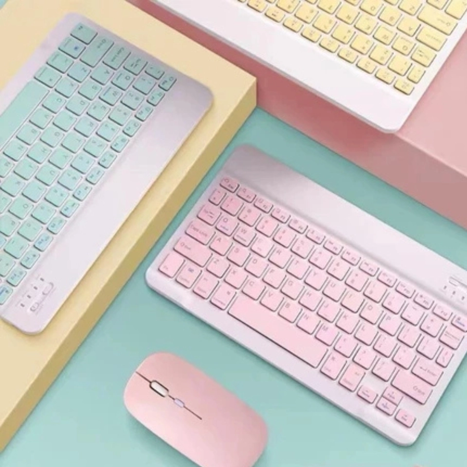 Mini Teclado Sem Fio De 10 Polegadas bluetooth Ultrafino Recarregável Para Computador/Telefone/Tablet/Notebook - imagem 2