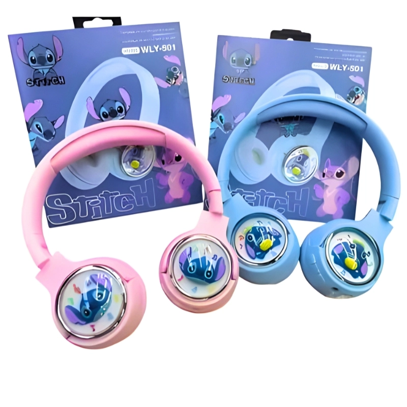Fone De Ouvido Infantil Stitch - Perfeito Para Crianças - 2