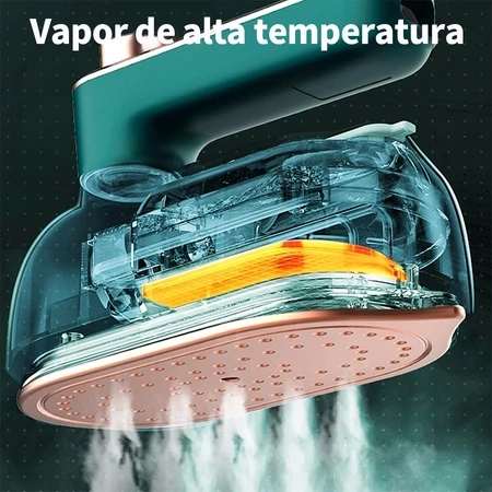 Mini Ferro De Passar Roupas Para Viagem Elétrico Portátil Pequeno Bivolt 110v e 220v - 3