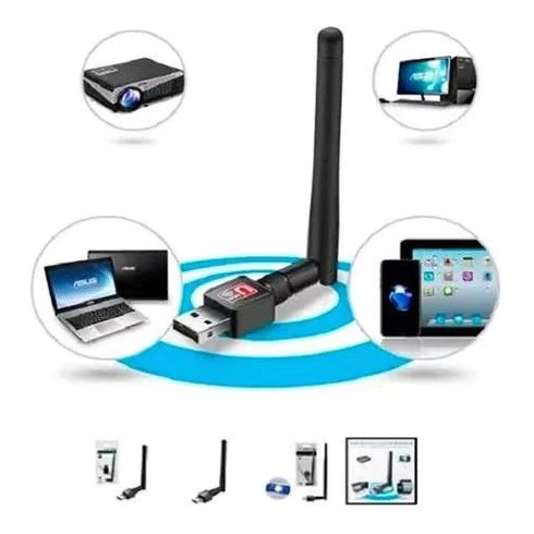 Adaptador Wifi Usb 2.0 802.11n Com Antena Sem Fio 1800 Mbps - 7