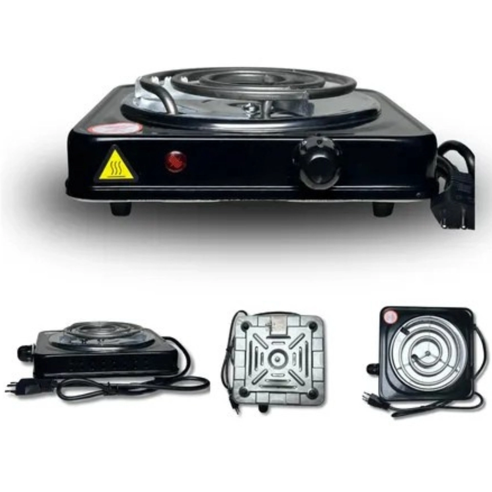 Fogão Fogareiro Elétrico Cooktop Portátil 1000w 01 Boca Mini - 4