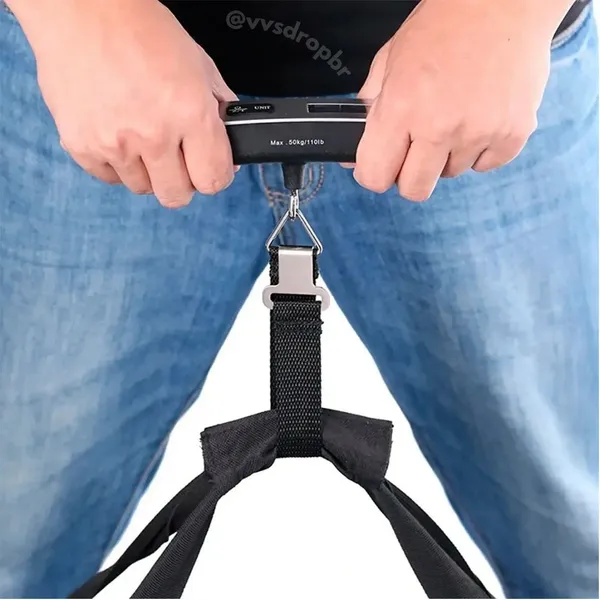 Balança Digital Portátil Para Pesar Mala De Viagem 50kg - imagem 3