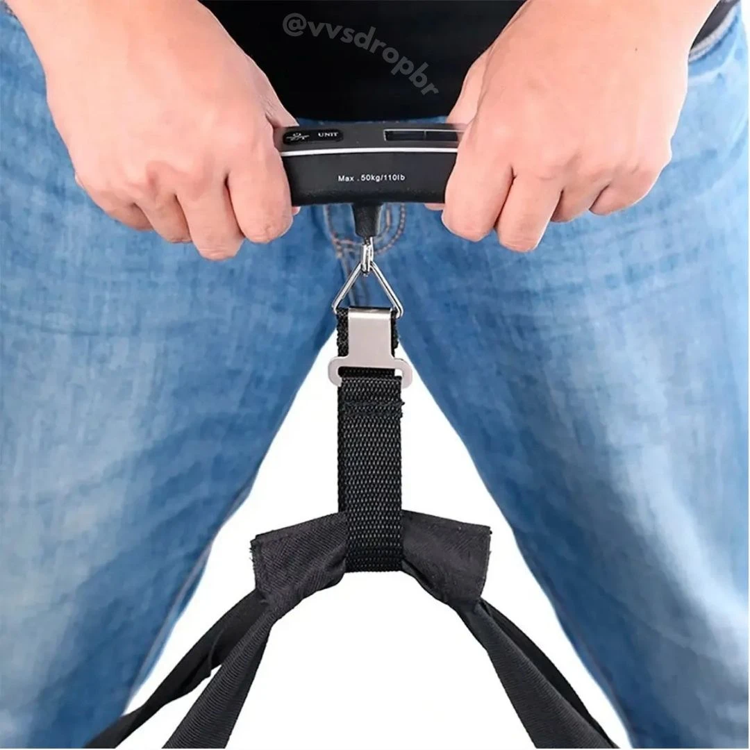 Balança Digital Portátil Para Pesar Mala De Viagem 50kg - 3