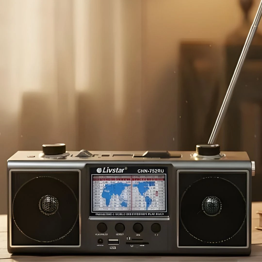 Rádio Analógico AM/FM/MP3 Livstar CNN-752 Portátil com USB e SD - 2