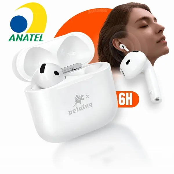 Fone de Ouvido Bluetooth Sem Fio Peining - Som Premium, Conforto e Liberdade - imagem 1