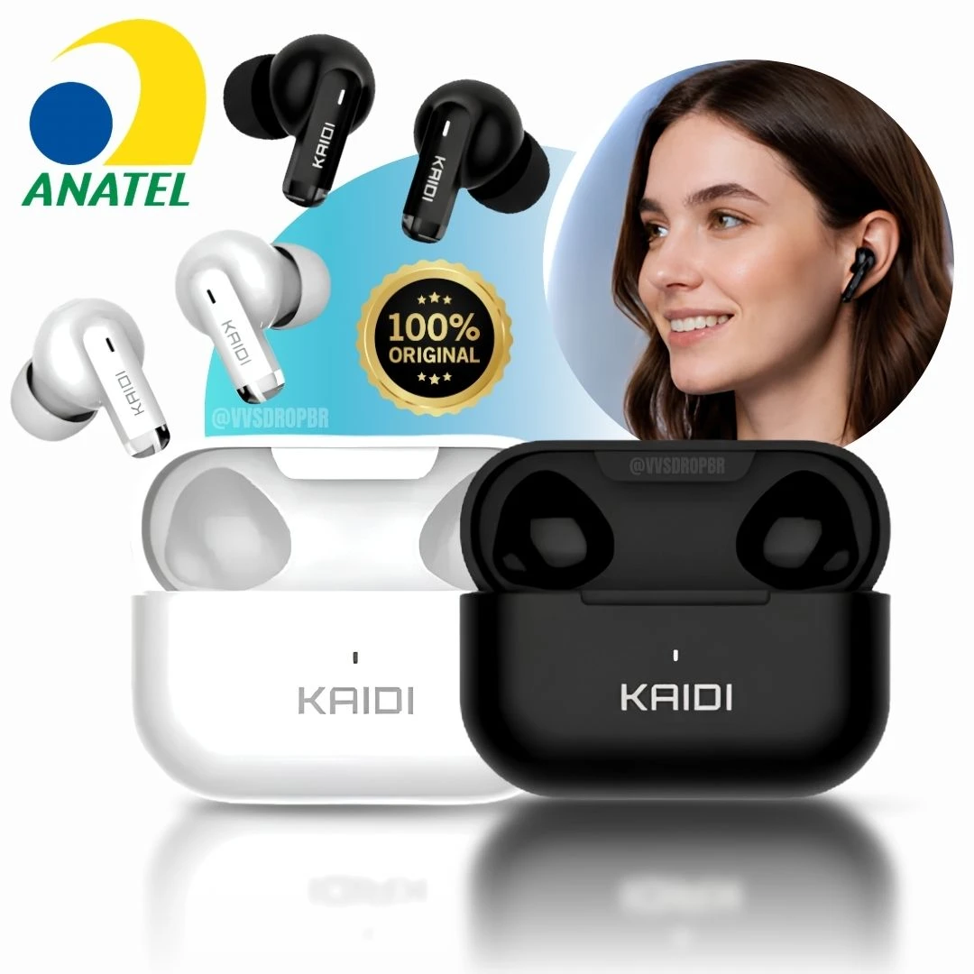 Fone De Ouvido Sem Fio In-ear Kaidi Kd-780 Bluetooth 5.4 Tws - 1