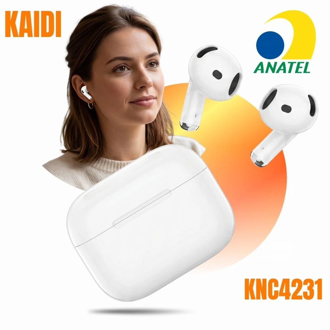 Fone De Ouvido Sem Fio Tws Bluetooth Para Celular 5.1 Kaidi KNC4231 Original - 1