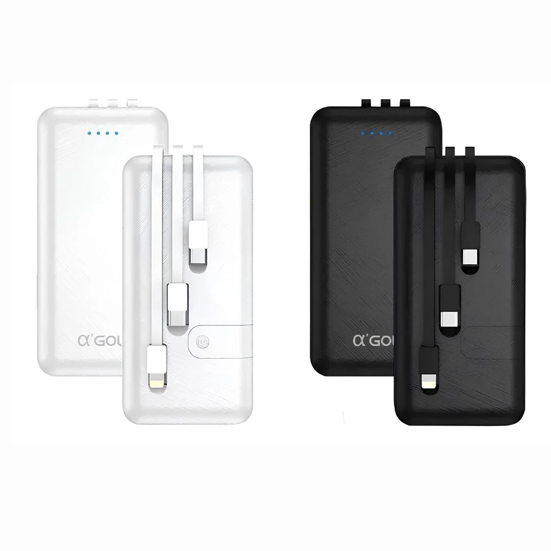 Power Bank Mini Carregador Portátil 10.000 Mah Bolsa A'gold - 5