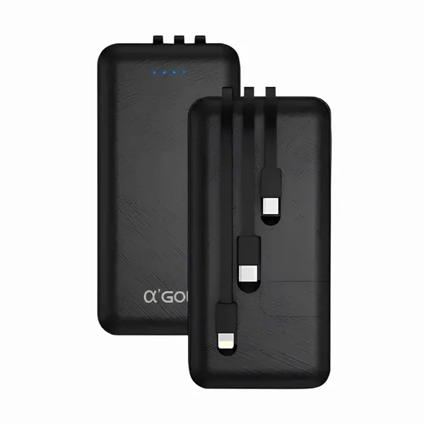 Power Bank Mini Carregador Portátil 10.000 Mah Bolsa A'gold - imagem 4