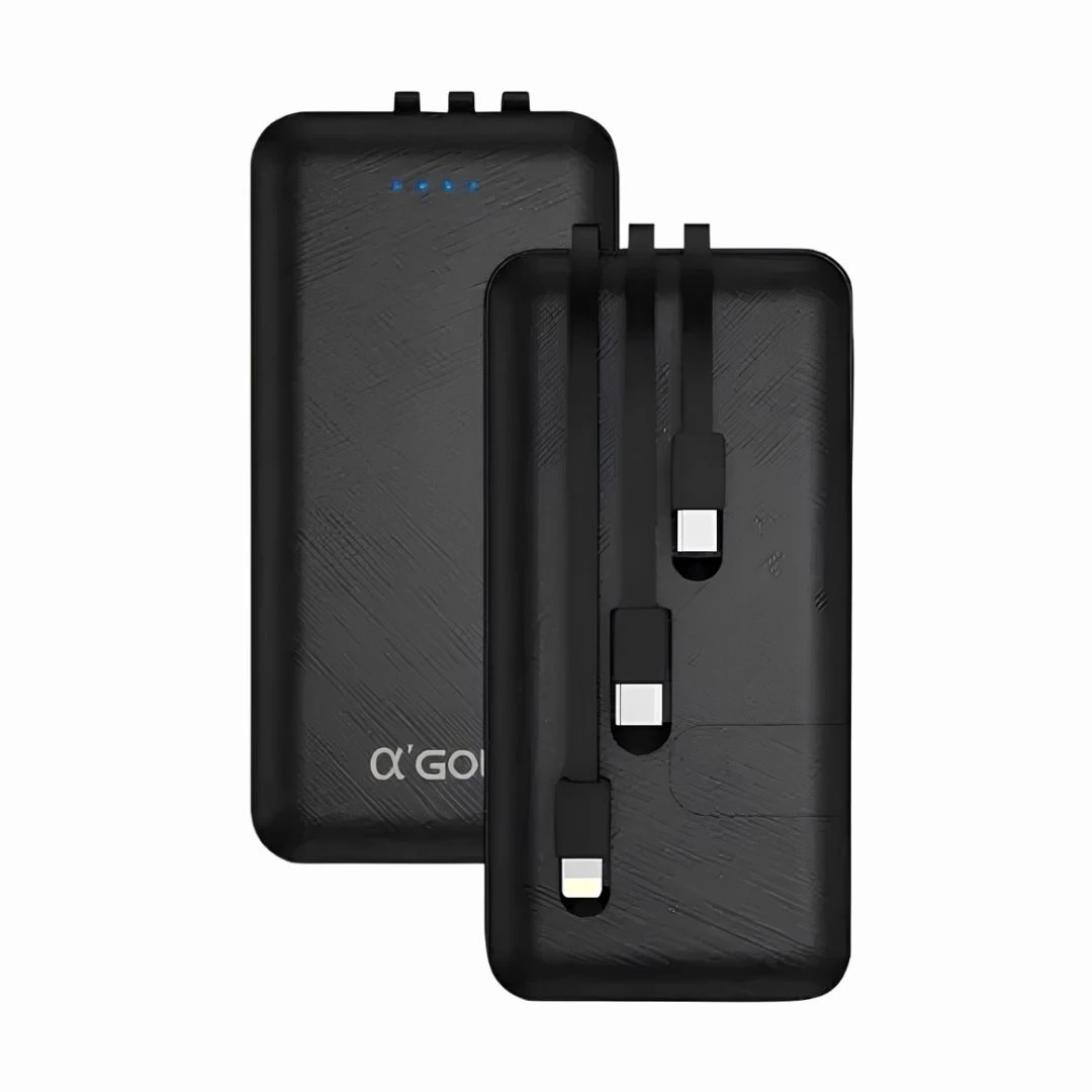 Power Bank Mini Carregador Portátil 10.000 Mah Bolsa A'gold - 4