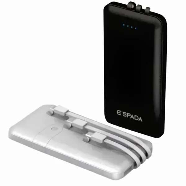 Carregador Portátil Power Bank 10000mah E'spada Bte-28e - imagem 2