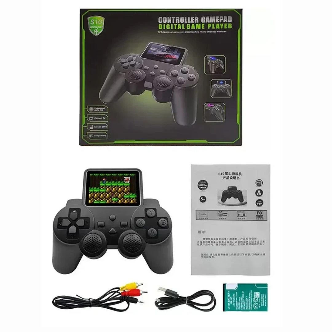 Gamepad Portátil 520 Jogos Controle Video Game Retro - 5