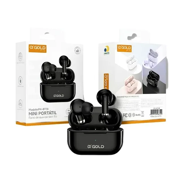 Fone de Ouvido Sem Fio A'Gold MINI FN-BT28 - imagem 5
