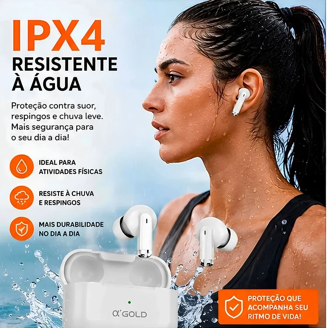 Fone de Ouvido Sem Fio A'Gold MINI FN-BT28 - 8