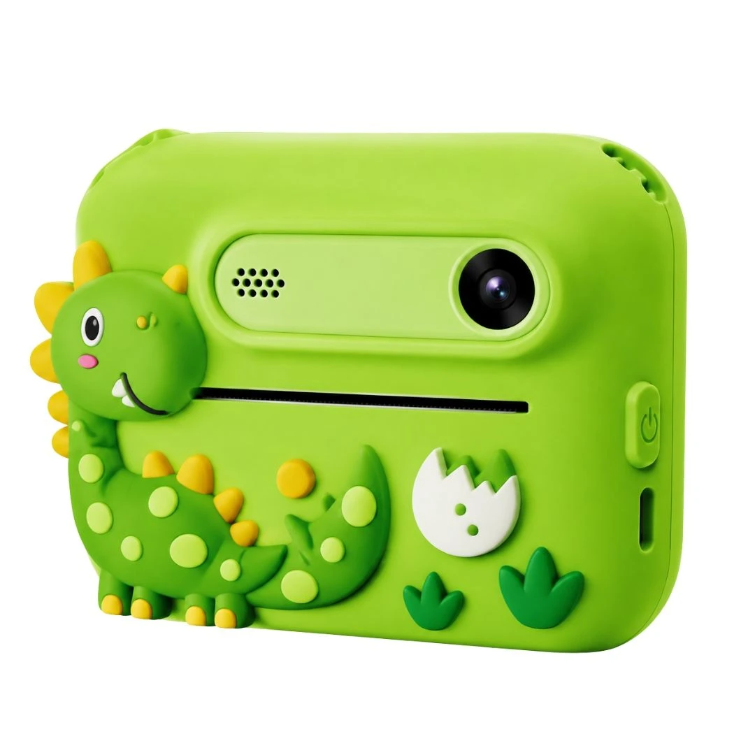 Mini Câmera Infantil de Vídeo Digital Unicórnio e Dinossauro para Crianças Video Jogos Fotos - 5