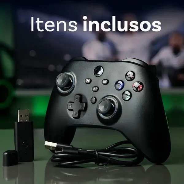 Controle Compativel Sem Fio Xbox One Series X Pc Gm035 Knup - imagem 5