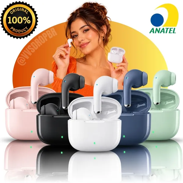 Fone de Ouvido Bluetooth 5.4 Sem Fio Estéreo LEHMOX TWS com Estojo de Carregamento - imagem 1