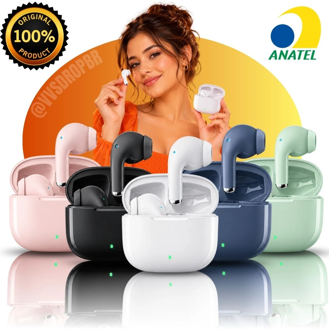 Fone de Ouvido Bluetooth 5.4 Sem Fio Estéreo LEHMOX TWS com Estojo de Carregamento - 1