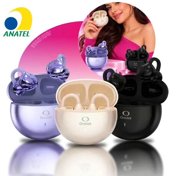 Fone De Ouvido Sem Fio Bluetooth Tws Onistek On-tws50 - imagem 1