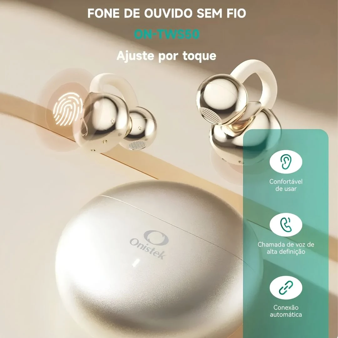 Fone De Ouvido Sem Fio Bluetooth Tws Onistek On-tws50 - 9