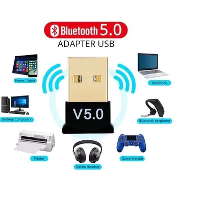 Adaptador USB Bluetooth 5.0 Para Receptor De Áudio De Driver Gratuito De Computador Desktop - 5