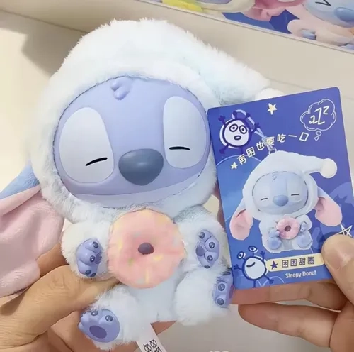 Boneco Stitch Labubu Disney Surpresa Chaveiro Warmie  - 8