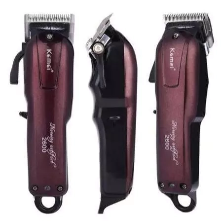Máquina de Cortar Cabelo Profissional sem fio recarregável Keme cordless Km 2600  - 5