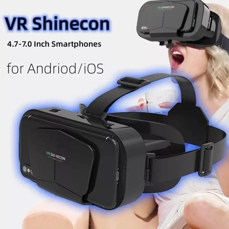 Óculos De Realidade Virtual Shinecon G10 P Jogos Smartphones - 6