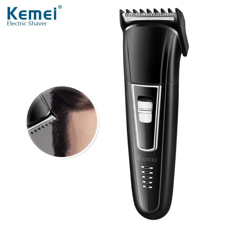 Maquina Barbear Shaver Nariz Barba Pelos e Corpo 3 Em 1 Kemei 6558 - 2