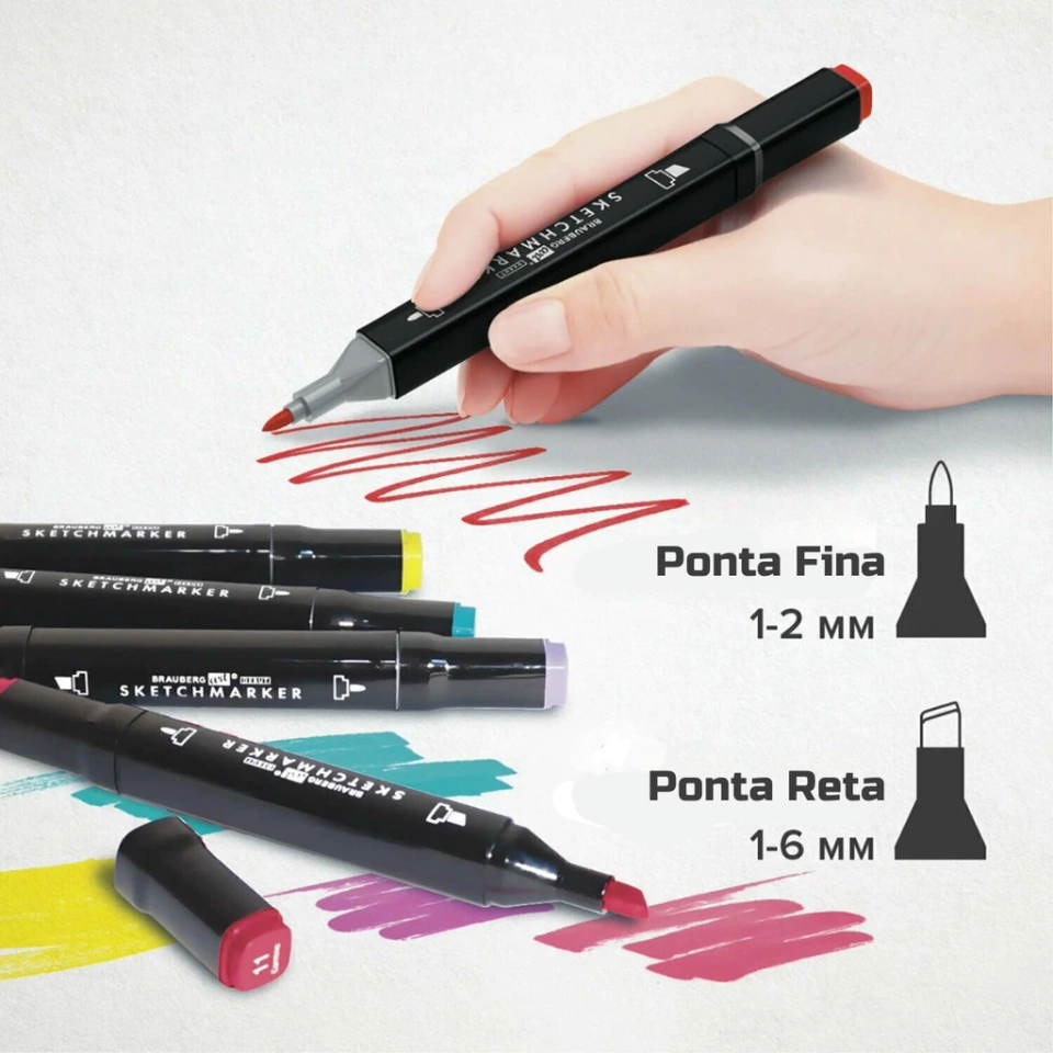 Kit Livro 36 Canetinhas Para Colorir Com Ponta Dupla Capa Dura - 5