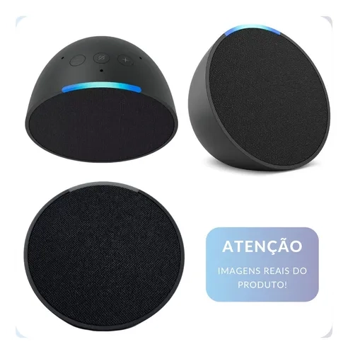 Caixa De Som Alexa Echo Pop Amazon  - 6