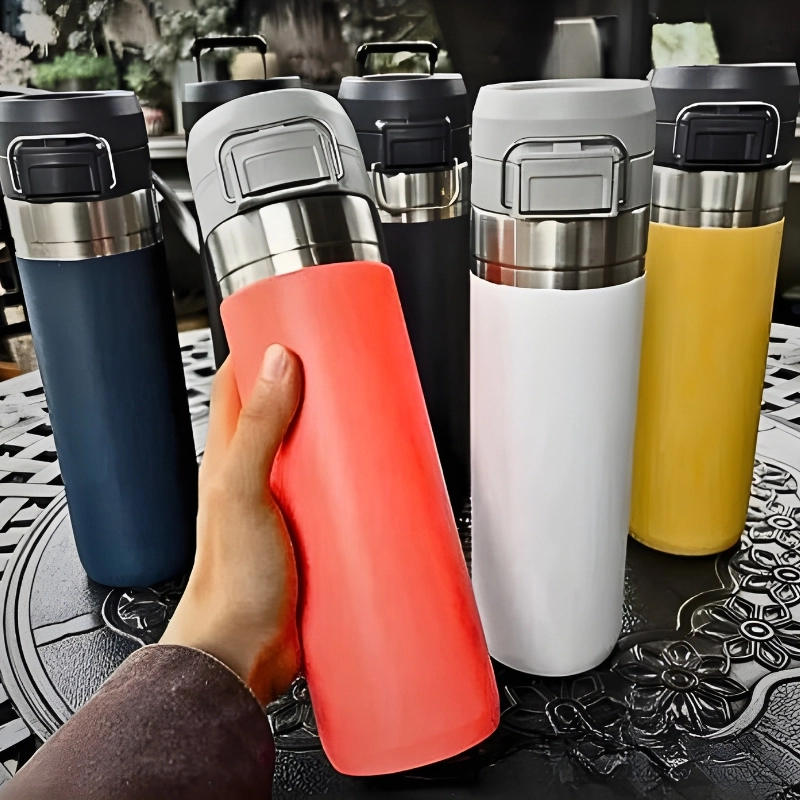 Garrafa de agua Térmica Quick Flip 800ml - imagem 2