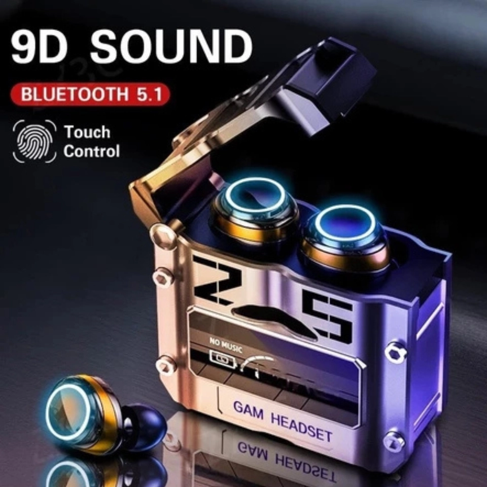 Fone De Ouvido TWS M25 Bluetooth 5.3 Sem Fio Resistente a água Stereo Sports Earbuds LED Microphone - 5