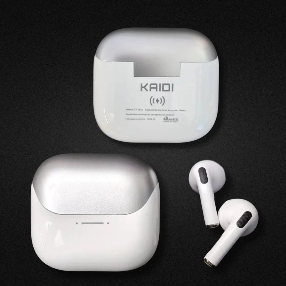 Fone de Ouvido Sem fio Bluetooth novo Kaidi ft-1833 Indução Fone inteligente Modelo 2026  - imagem 4