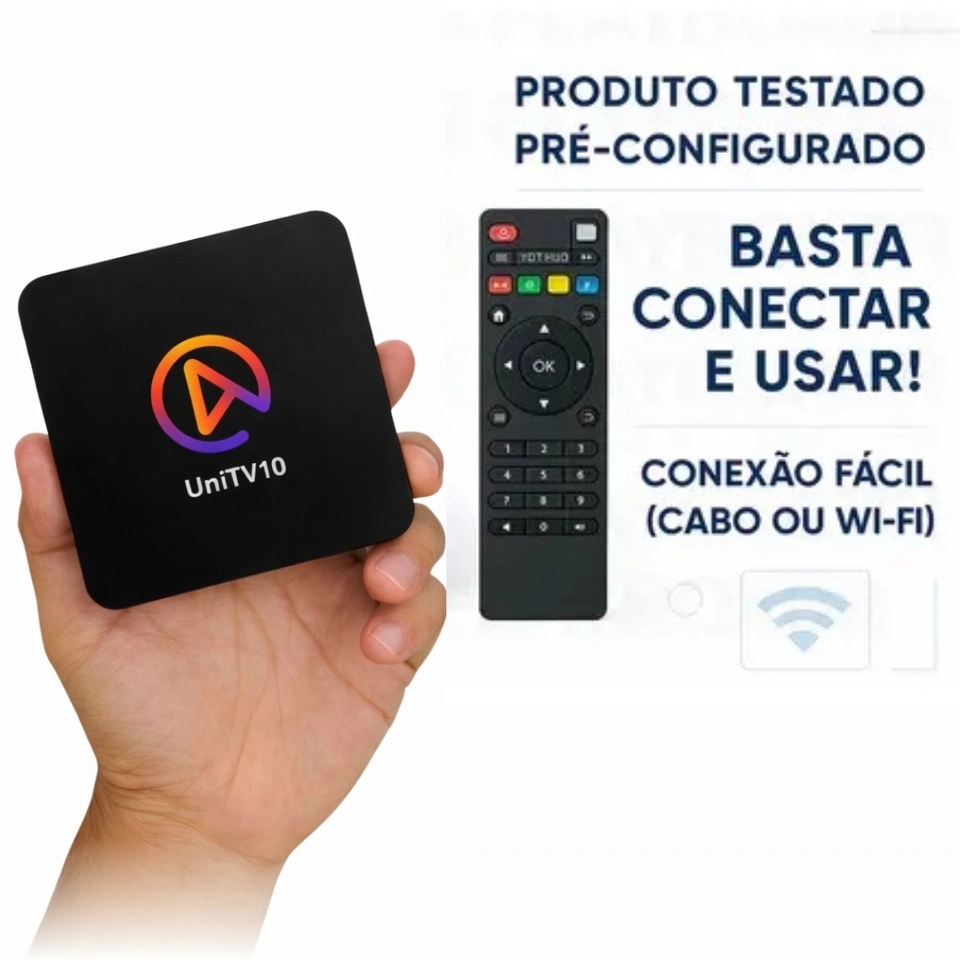UniTV 10 Box 8K Ultra HD com Netflix | Streaming Rápido, Compacto e Poderoso - 4