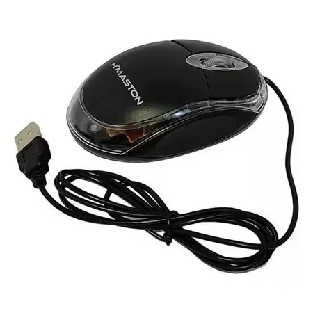 H'maston MS01 Mouse Com Fio Confortável Silencioso Modos 1000 Dpi 3 Botões com Led - imagem 4