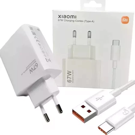 Carregador Turbo 67w Para Xiaomi Redmi Note 9 10 11 12 Pro C - imagem 3