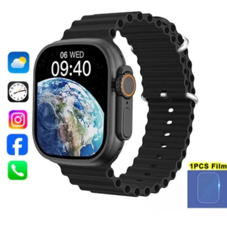 T800 Ultra 2 Series 9 Resposta Ao Gesto Smart Watch Carregador Sem Fio À Prova D'água - 1