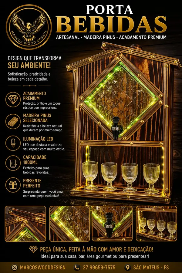 Porta-Bebidas Magnata 