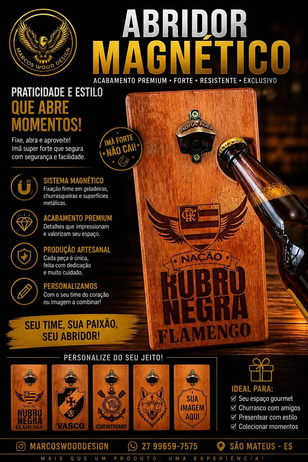 Abridor Magnético  - 1