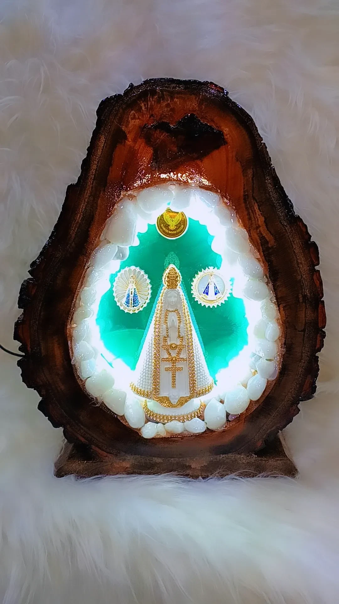 Santuário Nossa Senhora Aparecida Led Verde - 2